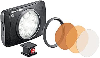 Manfrotto Lumimuse 8 Led svjetlo na kameri sa ugrađenom Bluetooth Crnom, kompaktnom