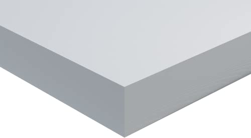 Proširena PVC pjenasta ploča, Bijela, debljine 1, 12 Š x 42 L