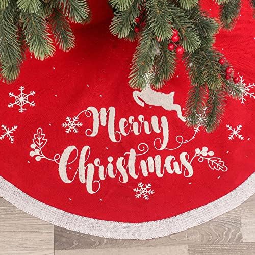 Božićna suknja Božićna kućna jelena pletena dekoracija stabla suknje Kneženi božićni kućni