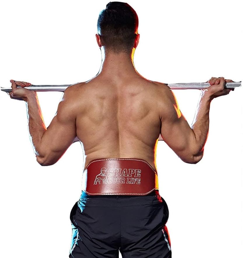 Kožni remen za dizanje tereta za roštilj začuvača Squat Remen za teretanu lumbalni zaštitnik bodybuilding