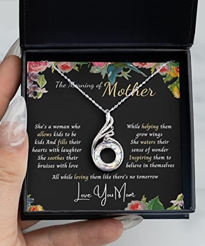 MOMOGO poklon nakita za majku od kćerke, mama poklon od sina najboljih nakita za mame majke u pravu