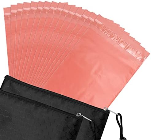SANITALNE ODLAZALNE TORBI PAKOVA od 200, odlagališta sanitarne ubrusne vrećice ružičaste neprozirne torbe