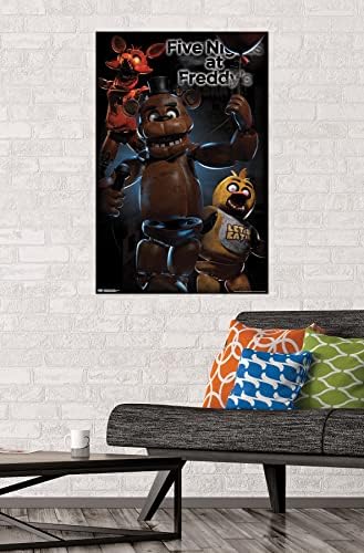 Trends International Glow-Five Nights at Freddy's Glow-In-The-Dark Wall Poster