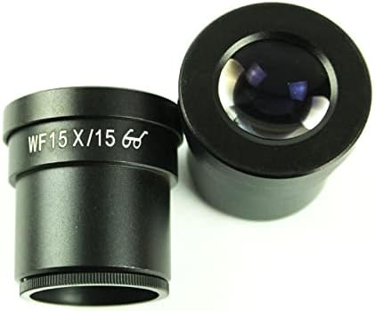 Oprema za mikroskop Wf15x 15mm okulari Stereo mikroskop očna sočiva 30mm Montažna veličina Ocular