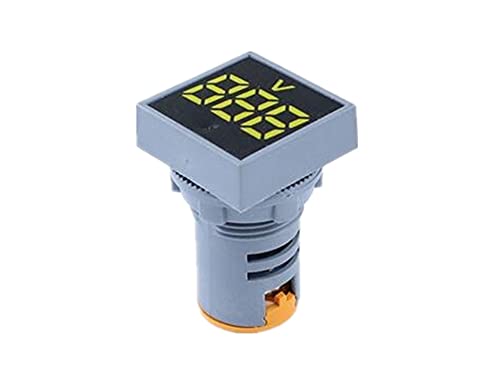 Infri 22mm mini digitalni voltmetar kvadrat AC 20-500V voltni napon ispitivač metra zaslona LED lampica