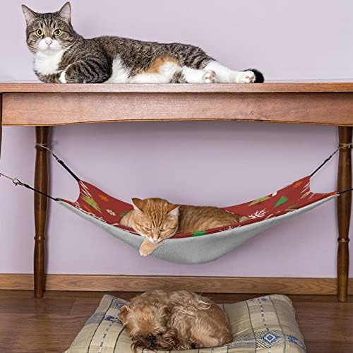 Cat Hammock Božić mačka krevet kavez prozor smuđ viseći prostor za uštedu za male kućne ljubimce