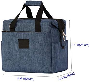 N / C multifunkcionalna izolovana torba za dostavu hrane, izdržljiva, piknik zabava, plava
