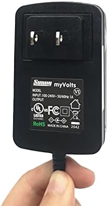 Myvolts 9V adapter za napajanje kompatibilan sa / zamjena za Casio kl-300 štampač etiketa - US Plug