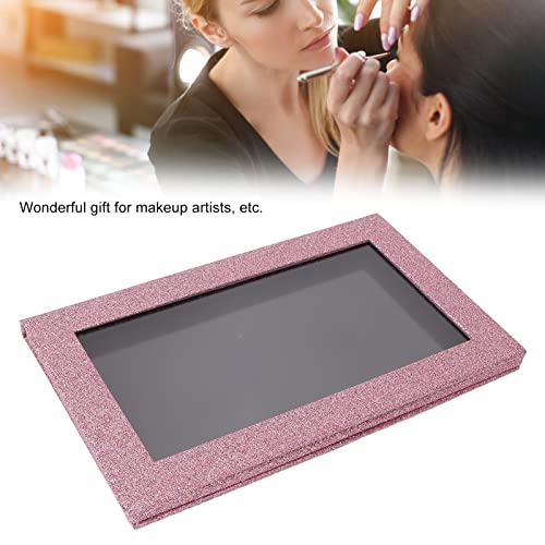Magnetic Palette Empty Makeup Palette sa prozirnim poklopcem, Pink Magnetic Makeup Palette Adhesive Empty
