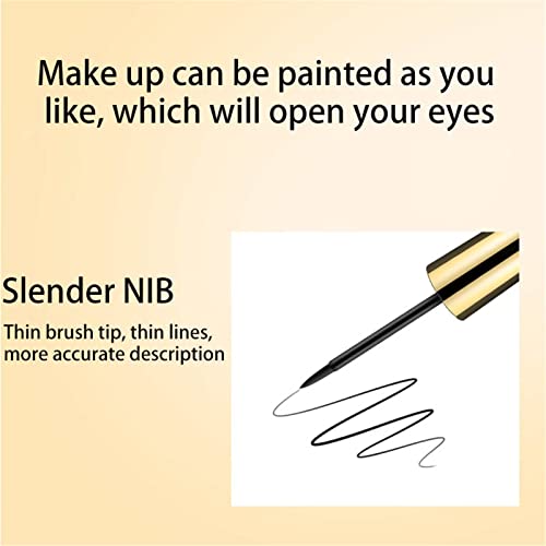 Outfmvch proizvodi u vlasništvu Eyeliner Pen Eye Makeup Long Lasting Ultra Fine Pen Tip Black 2.6 ml Gel olovka