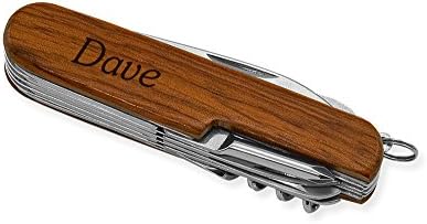 Dimenzija 9 Dave 9-Funkcionalni Višenamjenski Nož Za Alat, Rosewood