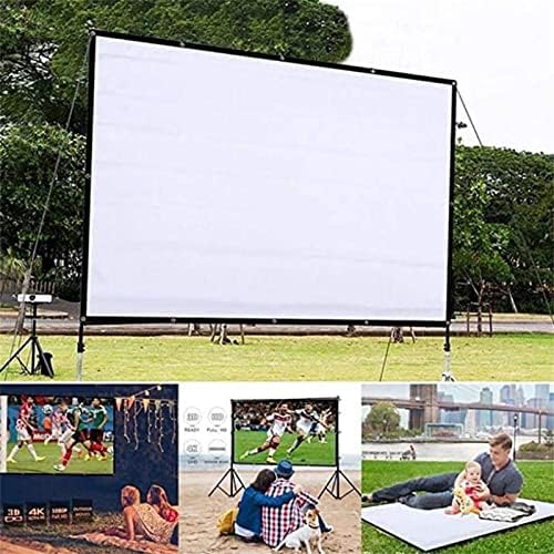 Ekran projektora Laocao, HD projekcijski ekran, vanjski zatvoreni prijenosni poliesterski ekran za filmski ekran, 72