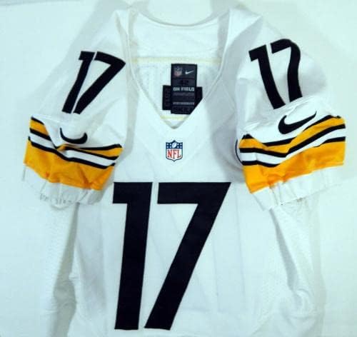 2013 Pittsburgh Steelers JD Woods 17 Igra Izdana bijeli dres 42 DP21241 - Neintred NFL igra rabljeni