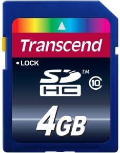 Transcend 4 GB Secure Digital velikog kapaciteta-1 kartica-TS4GSDHC10