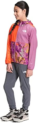 North Face Novelty Flurry With Hoodie, Sunset Mauve Lone Wanderer Print, XXS