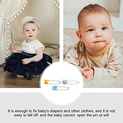 Kisangel tkanina za bebe šal 10pcs Baby Sigurnosna pelena U- Sharped pin Sigurnost za platnene haljine