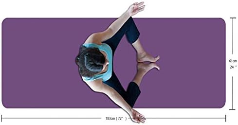 NFELIPIO Sportska prostirka za jogu multifunkcionalna traka za prostirku za jogu elastični Neklizajući