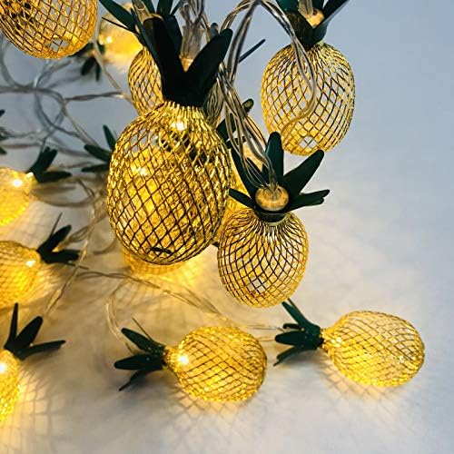Ananas žičana svjetla LED Vilinska žičana svjetla na baterije za Božićni dom svadbena zabava spavaća