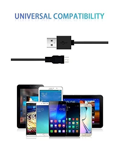 MYFON Micro USB kabl, 2 pakovanja [6ft, 6FT], kabl za brzo punjenje, kabl za punjenje Androida velike brzine,
