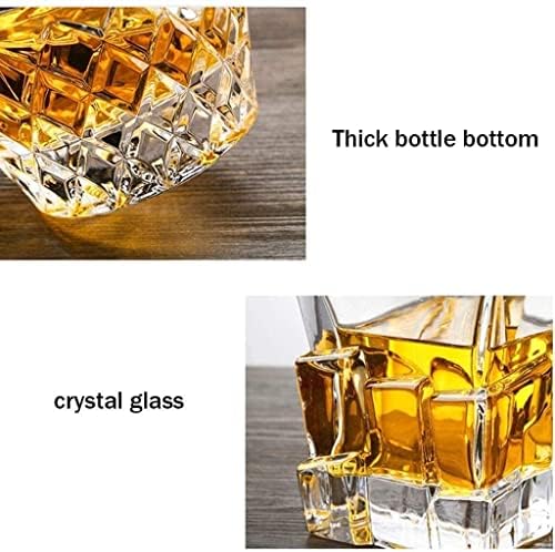 Whisky Decanter Wine Decanter Whisky Decanter I Naočare Set Crystal Sa 6 Glass Tumbler Poklon Kutija Za Muškarce