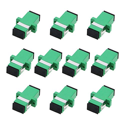 10-pack SC do SC APC Simplex Single Mode spojnica, optički adapter za vlakne za patch kabel