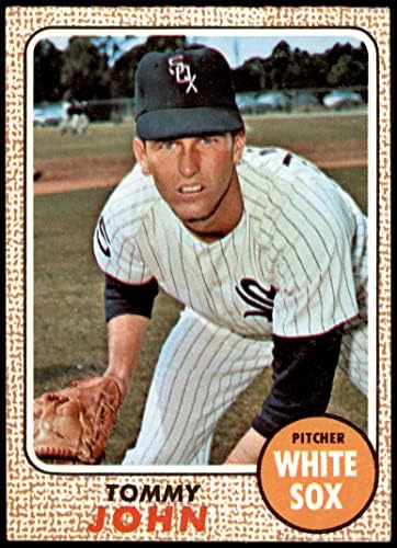 1968 TOPPS 72 Tommy John Chicago White Sox Dean kartice 5 - Ex White Sox