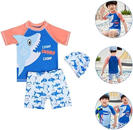 Bestoyard Baby Boy kupaći kostimi kupaći kupaći kostimi Dječji crtani kupaći kostimi s 3 komada Dječji kupaći