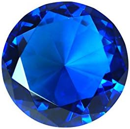 Triptc Inc 100mm safir plavi kristalni dijamantski dragulj stakleni papir