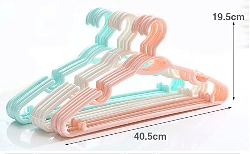Yumuo Bold Plastic Anti-klizač Bespred bezdrzne vješalice za odrasle vješalice za viseće hlače stalak vješalice