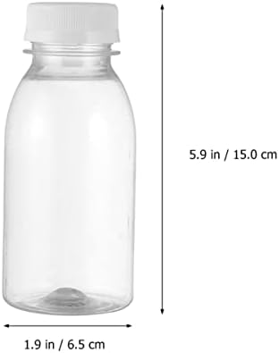 Hemoton staklene boce od staklene vode boce staklene boce na lištima 20 kom. Clear mleko mlijeko mlijeko mlijeko