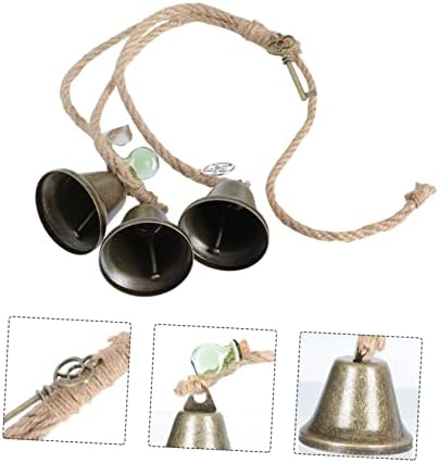 Nolitoy 1pc Bell Twine String Vintage Home Decor Božićni Bell ukrasi Xmas Dekoramovi za odmor