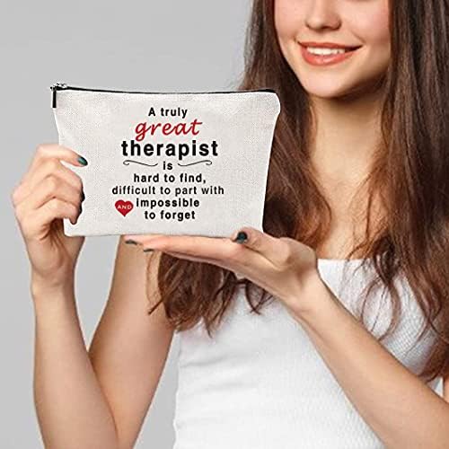 G2TUP Hvala vam terapeut pokloni Dan zahvalnosti Terapejki čine torbu Zaista sjajni terapeut