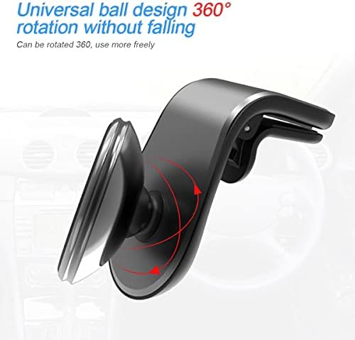 Mount magnetskog telefona za automobil, 360 ° podesiv držač za univerzalni mobitel za Air Air Vent Mount