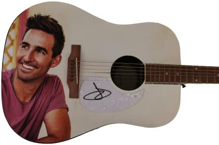 Jake Owen potpisan autogram pune veličine Jedno od A-Kinde Custom Gibson Epiphone Acoustic Guitar W / James Spence JSA Autentifikacija - Country Music Stud, Pokreni sa mnom, Lako, BASE Blue Jean, Dani zlata, Američka ljubav, Pozdrav iz ... Jake - vrlo rijetko