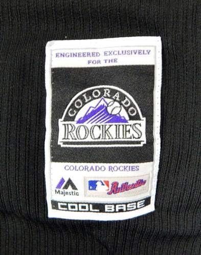 2014-15 Colorado Rockies 31 Igra Rabljeni Black Jersey BP ST DP01995 - Igra Polovni MLB dresovi