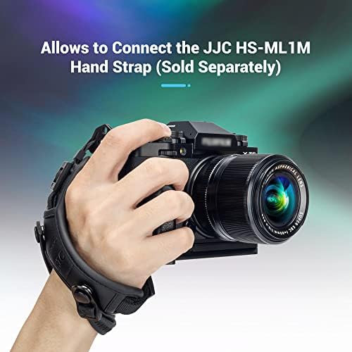 JJC čvrsta metalna ručna l-oblika pričvršćivanje sigurnosti ploče l Držač nosača za Fuji Fujifilm X-T5 XT5