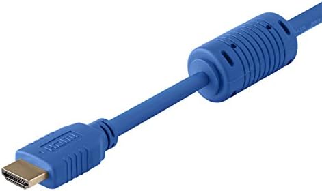 28AWG HDMI kabel sa visokim brzinama W / feritna jezgra, plava