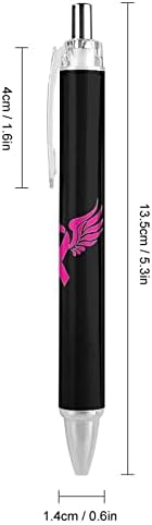 Rak dojke ružičaste vrpce Ballpoint olovke uvlačivo radne olovke za muškarce ženski poklon