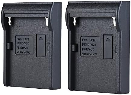 ANDOER 2PCS NP-F970 baterija za neveer Andoer Dual / Four Channel baterije za Sony NP-F550 F750 F950 NP-FM50 FM500H