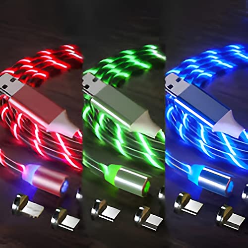 3in1 LED magnetski USB kabl za punjenje