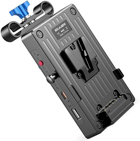 Korackoo V-montiraj ploča, adapter za napajanje sa V-Mount baterijom Funkcija punjenja baterije +