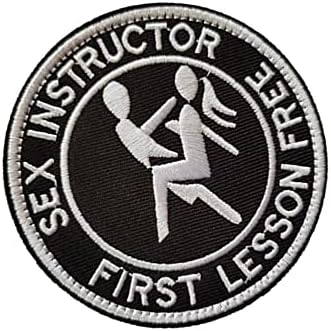 Zamena za seksualni instruktor Prvi lekcija Besplatno vezene mrlje Taktički moral Applique Pričvršćivač