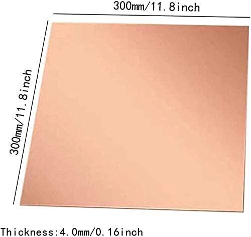 YIWANGO bakarni lim ljubičasta bakrena ploča metalna bakrena ploča za zanate DIY ručno izrađeni