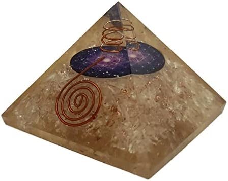 Sharvgun orgonit piramida Clear Kvarcni kristalni cvijet žive orgone piramide Negativna zaštita