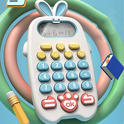 Početni prijenosni crtani medvjedil Kalkulator gumeni gumb Kalkulator veličine džepna kalkulacija Desktop