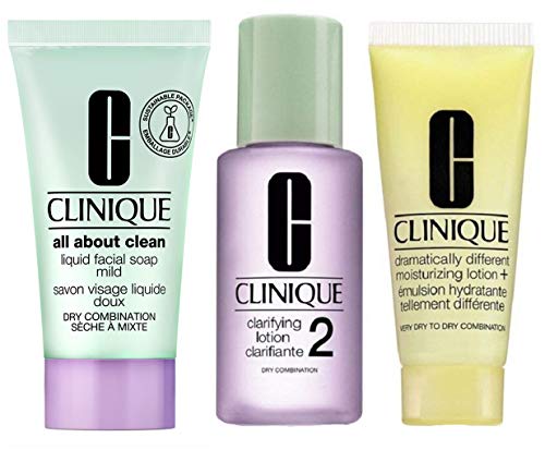 CLINIQUE probni Set sistema za njegu kože u 3 koraka