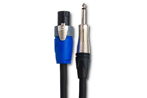HOSA SKT-205Q kabel zvučnika, neutrik prenosi na 1/4 u TS, 5 ft, crno