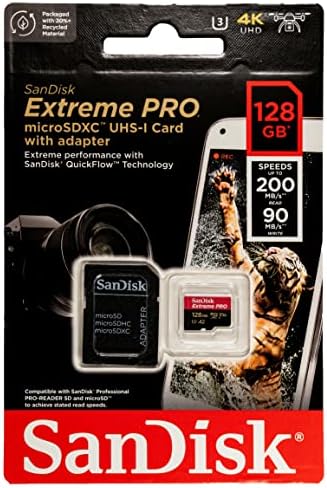 SanDisk 128GB Extreme Pro Micro SD memorijska kartica radi sa GoPro akcionom kamerom Hero 11