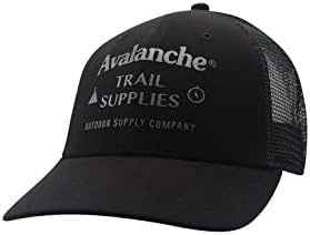 Kapu za kamioneru Avalanche Unisex, svakodnevno ventilirani mrežni logo logotip kamiondžija