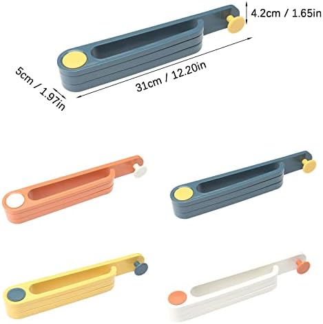 Vješalice za boping Storage Skladištenje regali nosači stalak za skladištenje Ljepilo za zid ili izbušeni ležaj za pohranu Umforter